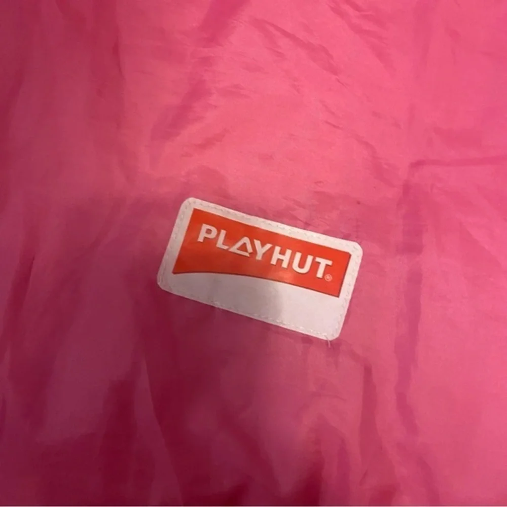 Disney Play Hut Sleeping Bag Girl Pink Barbie Full‎ Zip Flannel Inside
